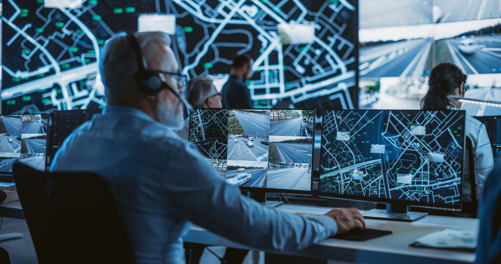 technical,customer,support,specialist,is,talking,on,a,headset,while